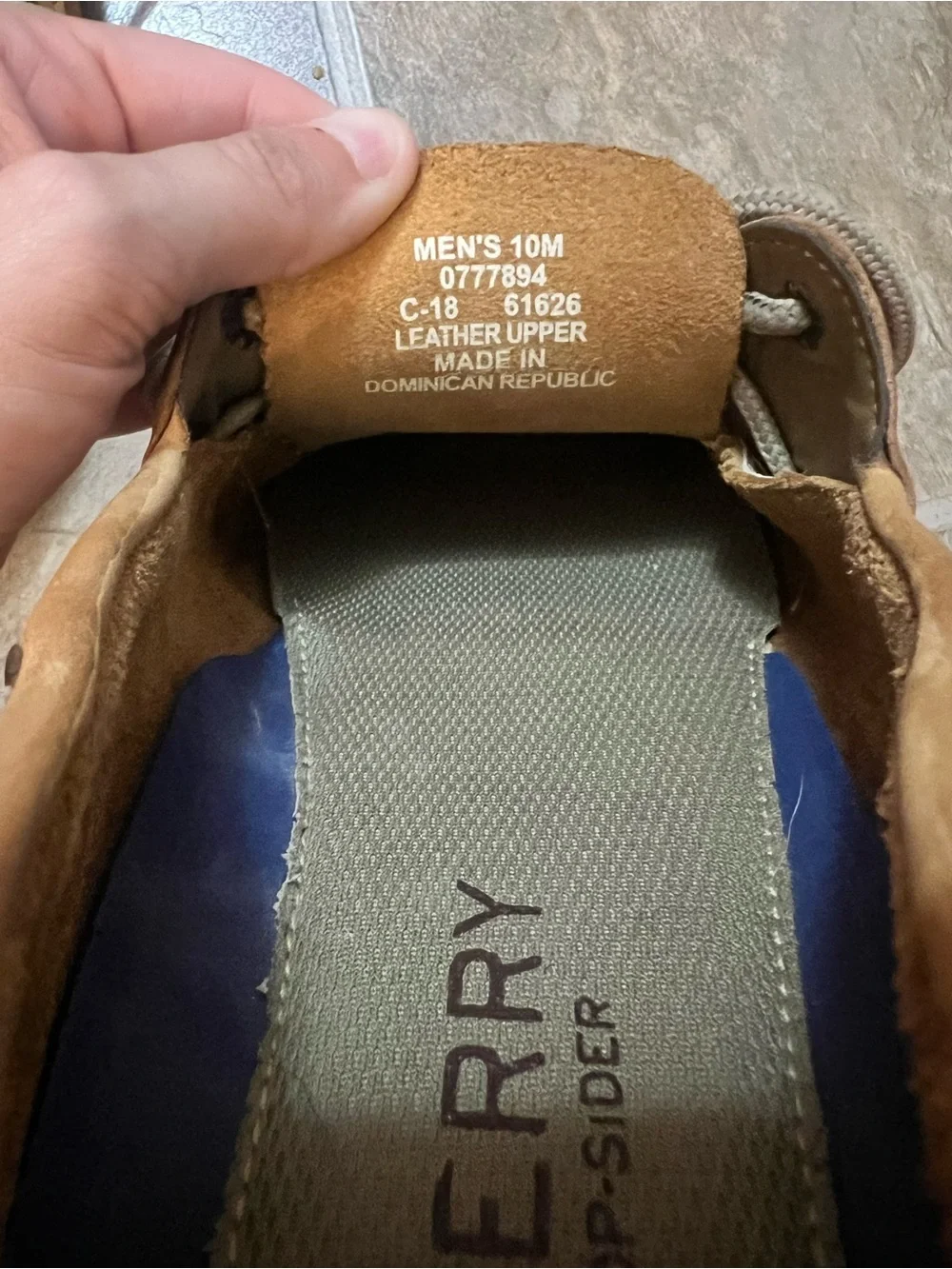 Sperry men’s classic